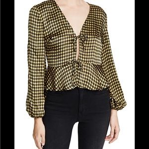 The fifth label peplum blouse